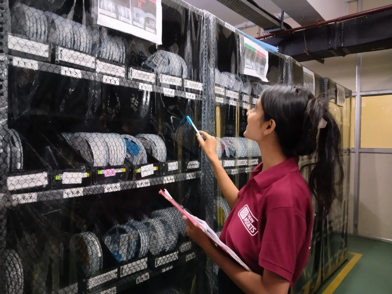 inventory verification services team conducting physical stock count