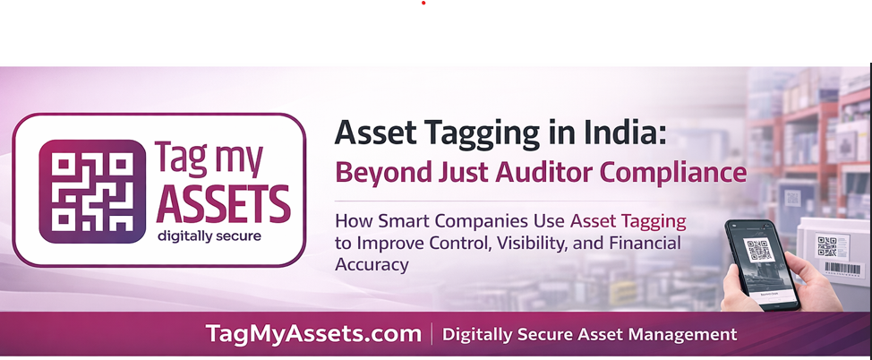 Asset Tagging in India using QR code asset labels by TagMyAssets