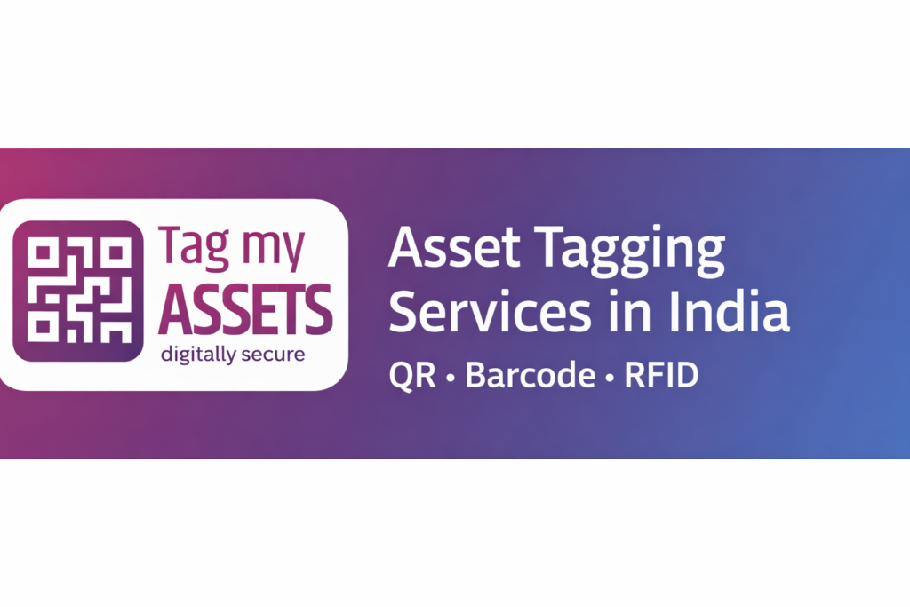 Asset tagging services in India using QR barcode RFID