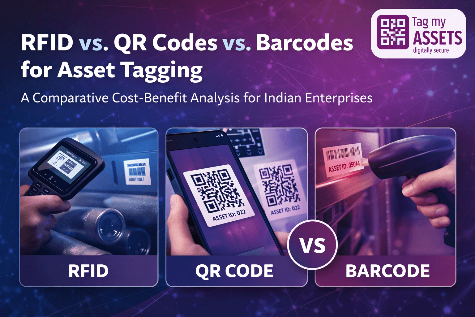 Fixed Asset Tagging Services in India: RFID vs QR Code Guide (2026)
