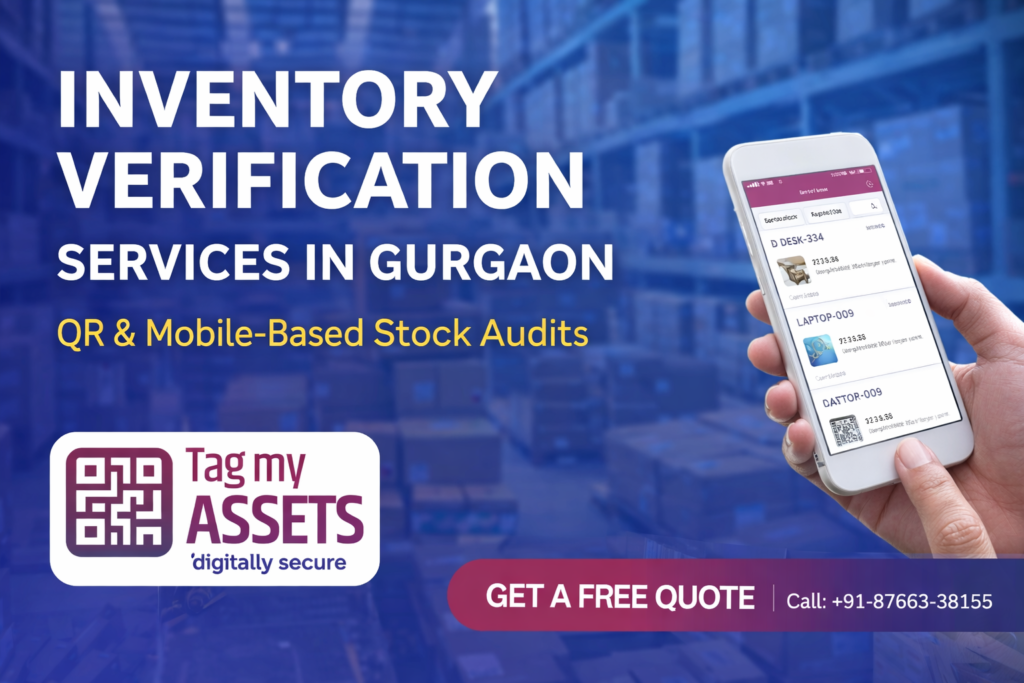 inventory verification services in gurgaon using mobile scanning system