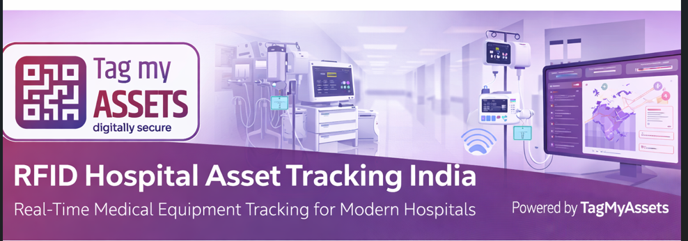 RFID hospital asset tracking India medical equipment tracking system by TagMyAssets