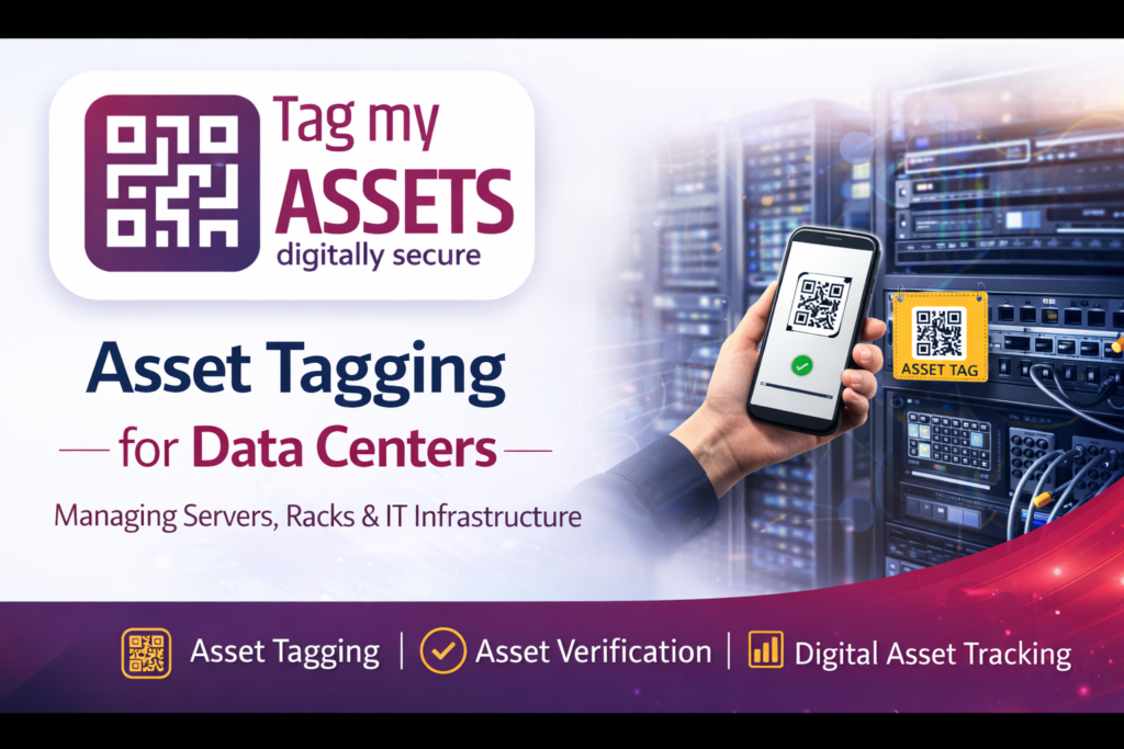 asset tagging for data centers managing servers racks and IT infrastructure