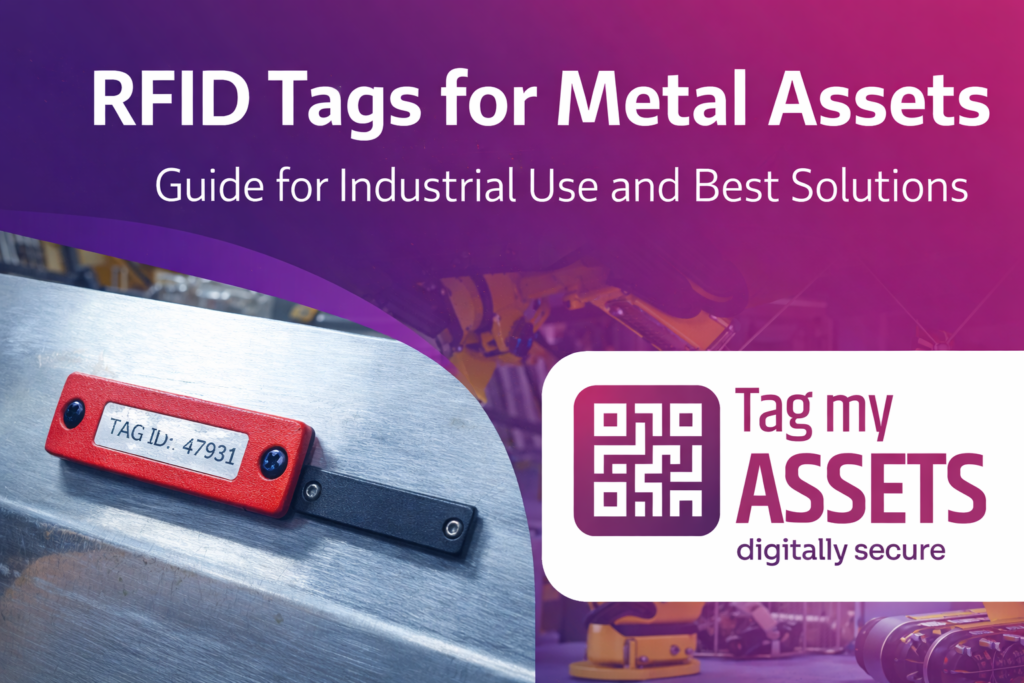 RFID tags for metal assets used in industrial equipment tracking