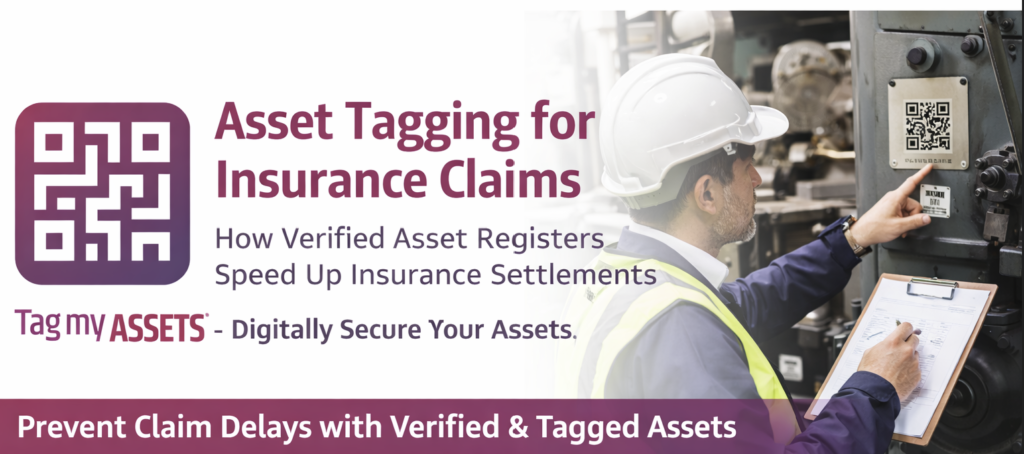 Asset Tagging for Insurance Claims and Verified Asset Registers