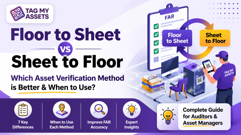 Floor to Sheet vs Sheet to Floor asset verification comparison