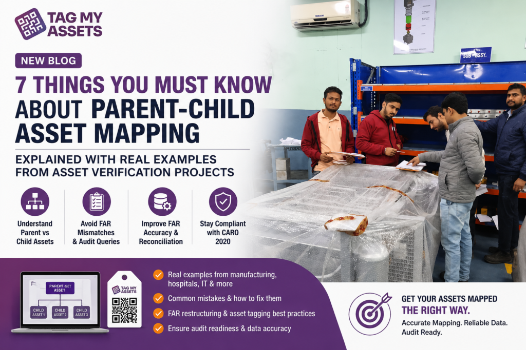 Parent-Child Asset Mapping in Fixed Asset Verification India