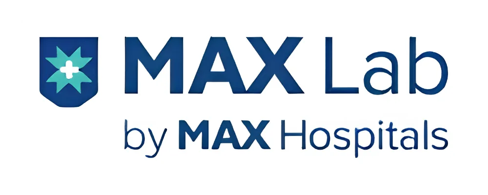 Max Lab by Max Hospitals logo representing a leading diagnostic and pathology laboratory network in India.